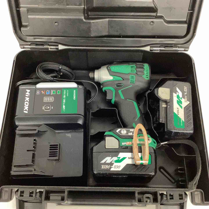 ★ハイコーキ(HIKOKI ※旧:日立工機) コードレスインパクトドライバー WH18DDL2(2LXPK)(L)【狭山】