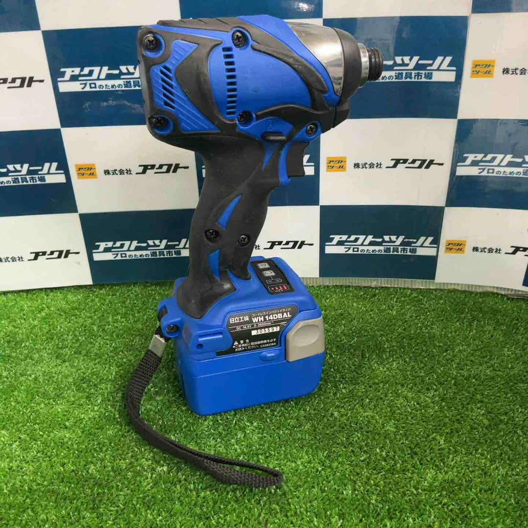 ★ハイコーキ(HIKOKI ※旧:日立工機) コードレスインパクトドライバー WH14DBAL2(2LSCK)(BB)【草加店】