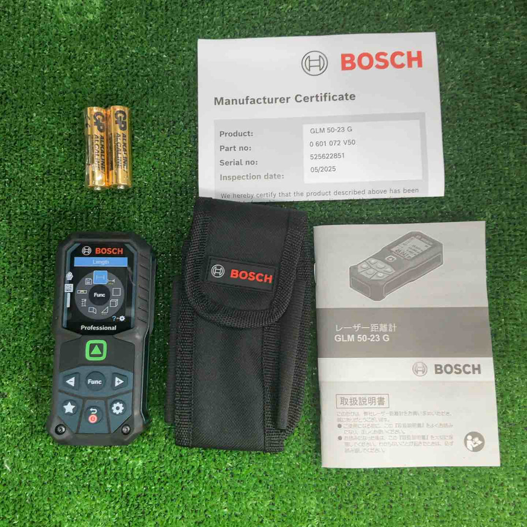 ◇ボッシュ(BOSCH) グリーンレーザー距離計 GLM50-23G【草加店】