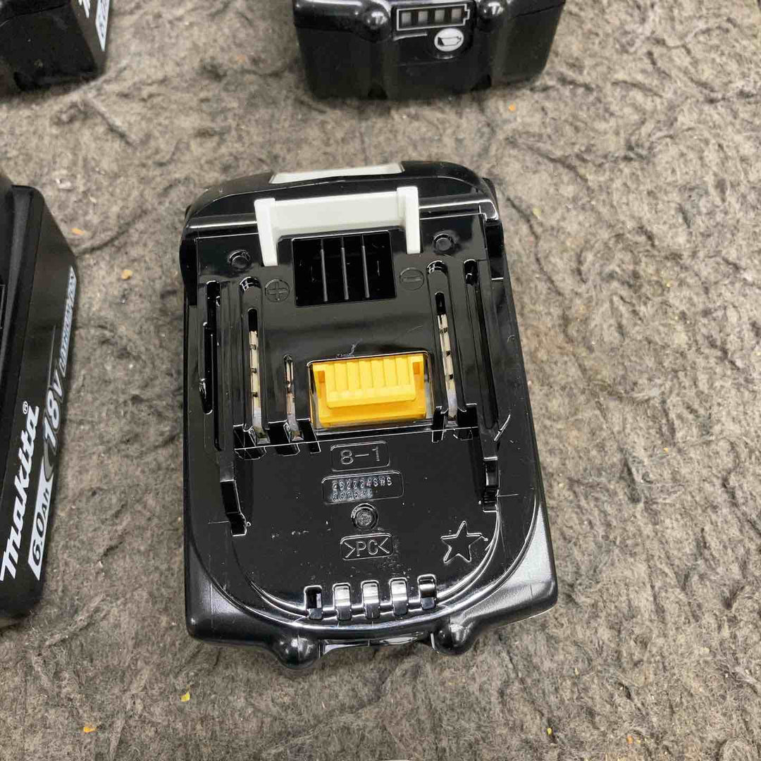 マキタ(makita) リチウムイオンバッテリー 18V/6.0Ah BL1860B 計6点【鴻巣店】