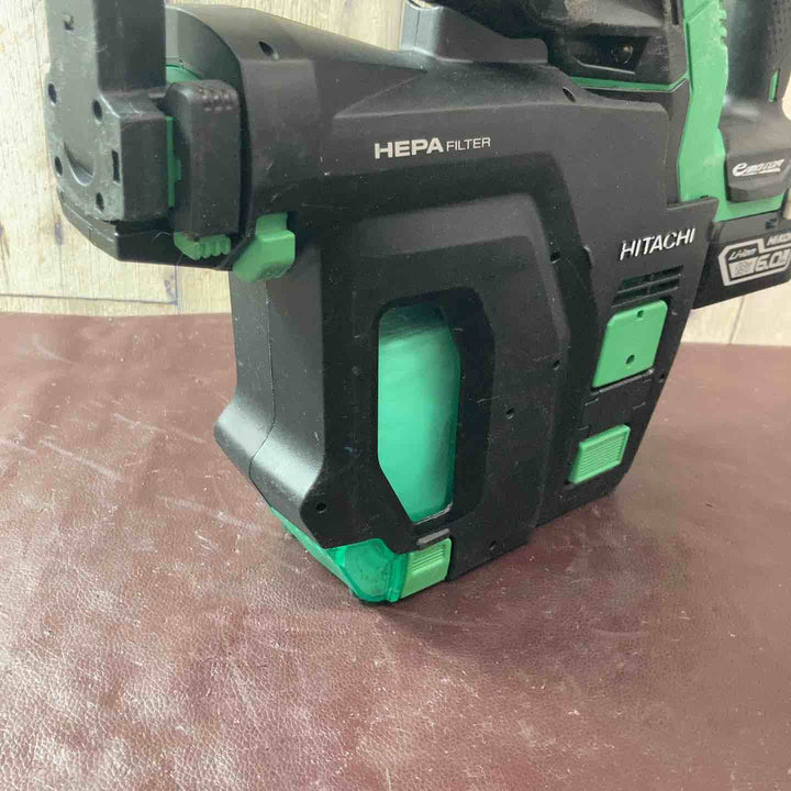【中古品】ハイコーキ(HIKOKI ※旧:日立工機) コードレスロータリハンマドリル DH18DBL(NN) 集じんシステム バッテリー付属【東大和店】