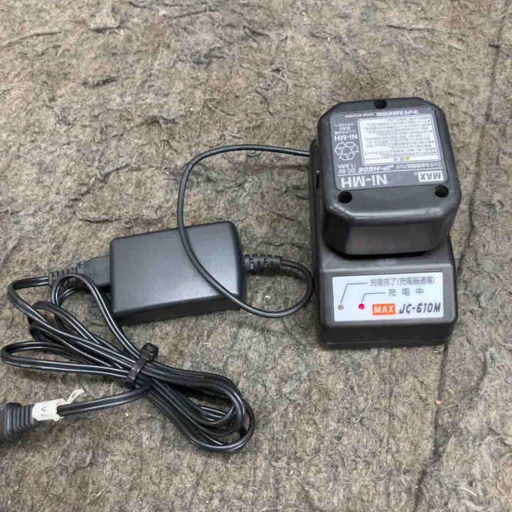 ◇マックス(MAX) コードレスガスネイラ GS-725C  ケース(6V1.5Ahバッテリー*2、充電器)【鴻巣店】