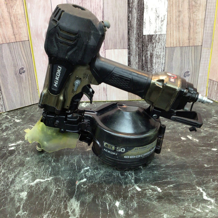 ★ハイコーキ(HIKOKI ※旧:日立工機) 高圧エア釘打ち機 NV50HR2(S)【八潮店】