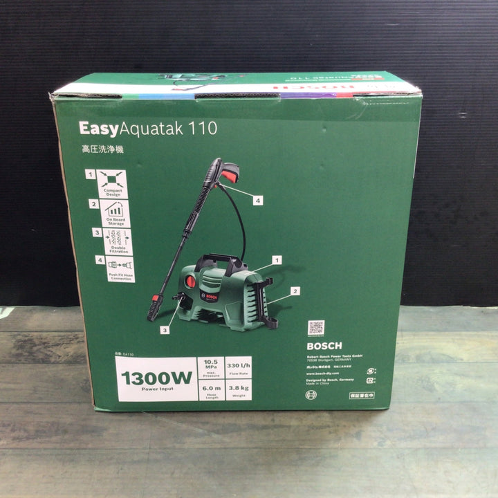 Bosch EasyAquatak 110 High Pressure Washer 1300W Electric Corded 220V [並行輸入品]　【東大和店】