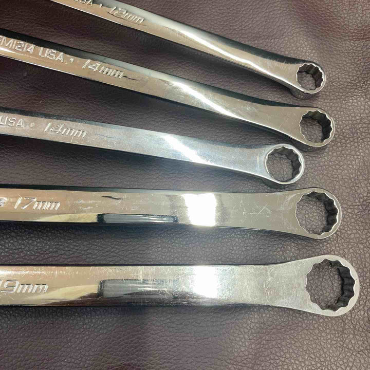 【中古品】 スナップオン(Snap-on) オフセット ストレートメガネレンチ XDHFM1012・1214・1314・1417・1719 5本セット ブランド 【東大和店】