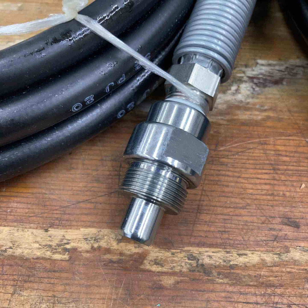 ▼大阪ジャッキ製作所 パワージャッキ用高圧ゴムホース RH6-5BB 両端ともオスネジ【柏店】