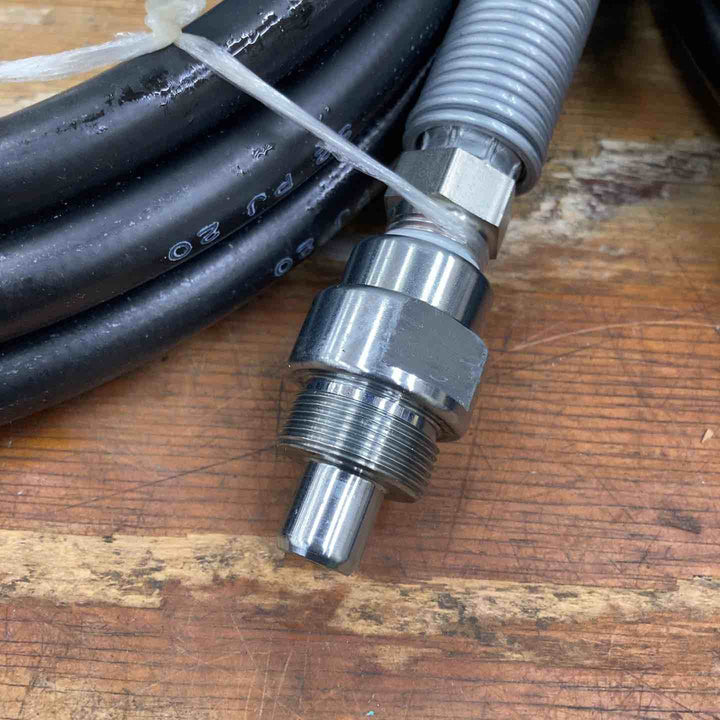 ▼大阪ジャッキ製作所 パワージャッキ用高圧ゴムホース RH6-5BB 両端ともオスネジ【柏店】