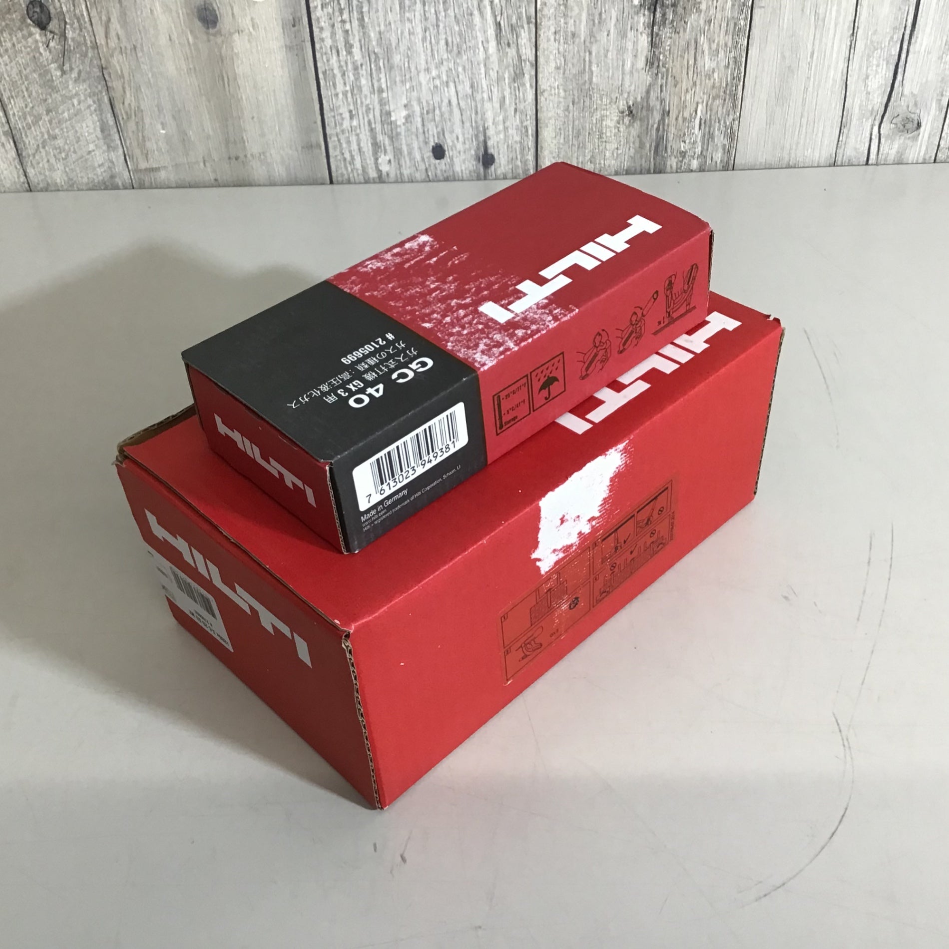 未使用品】 HILTIガスピンセット 1200X-C20G3MX GX3用 ガス銃 GC40
