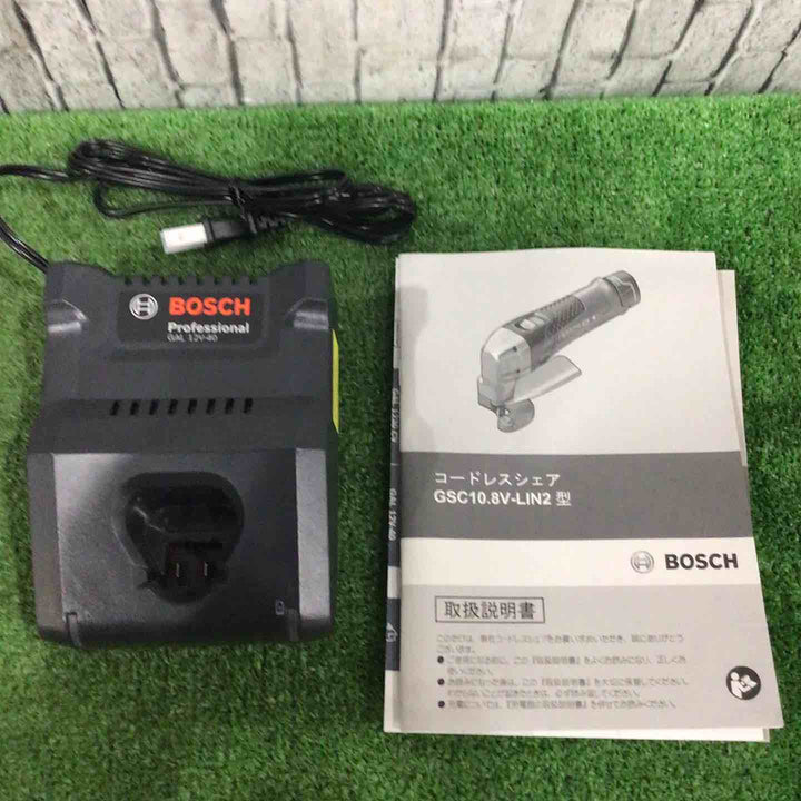 ◇ボッシュ(BOSCH) バッテリーシェア GSC10.8V-LIN2 コードレスシャー【川口店】