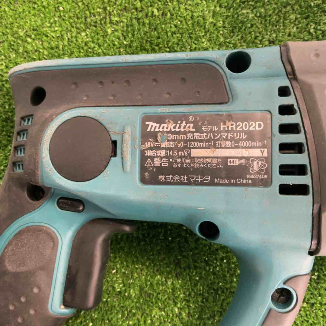 ☆マキタ(makita) コードレスハンマドリル HR202DZK【草加店】