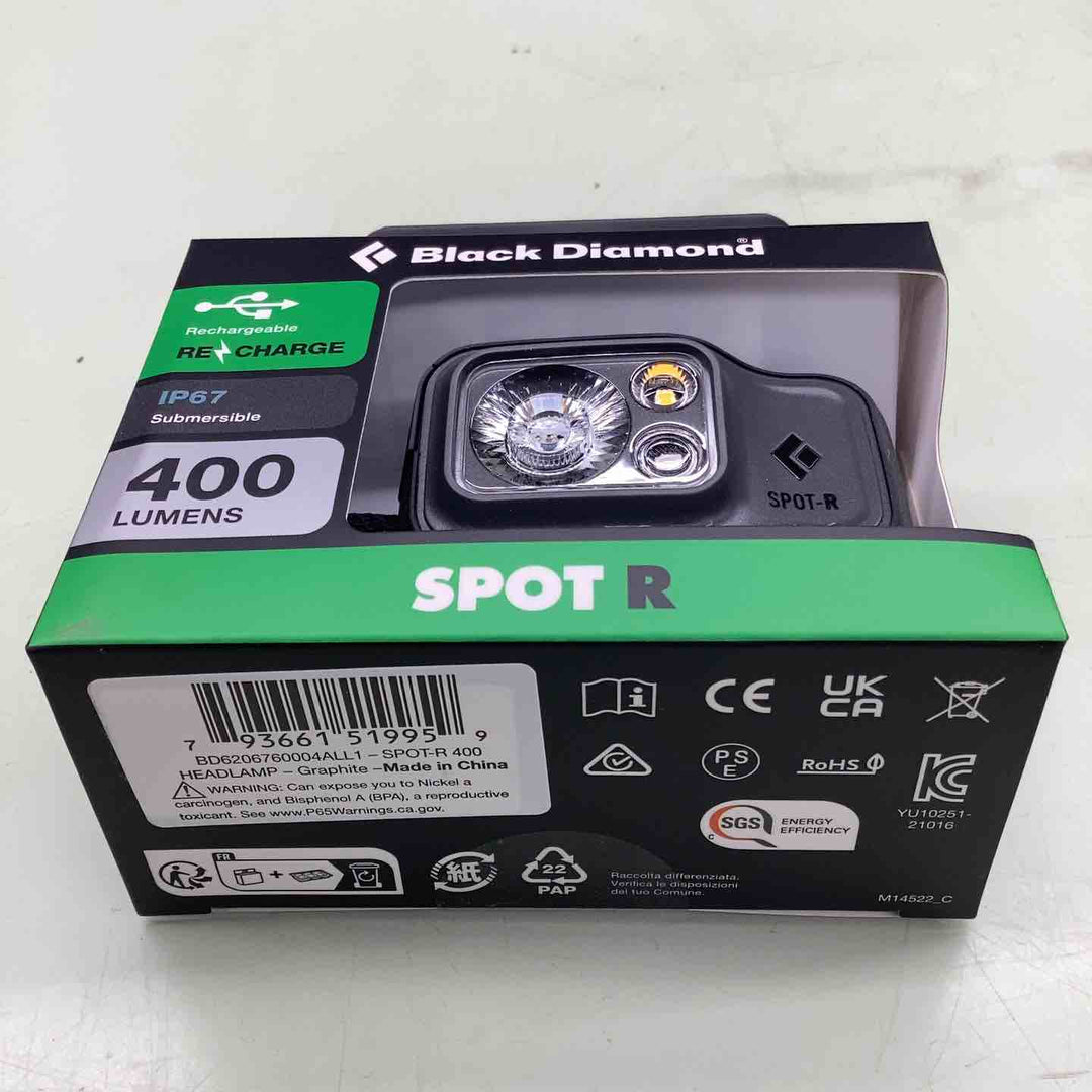 Black Diamond スポット400-R グラファイト【越谷店】