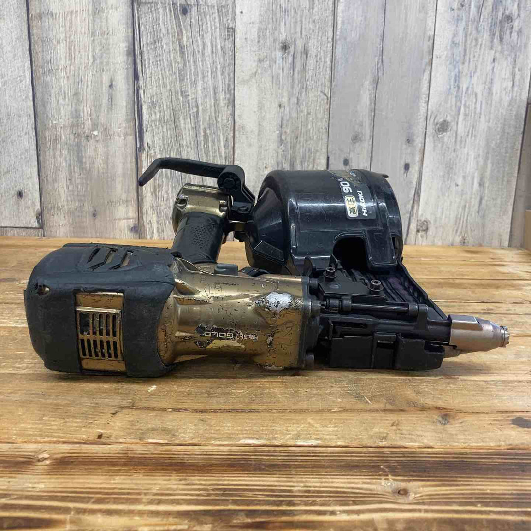 【中古品】 ハイコーキ(HIKOKI ※旧:日立工機) 90mm 高圧エア釘打ち機 NV90HR2(S) ネイル エア工具 【東大和店】