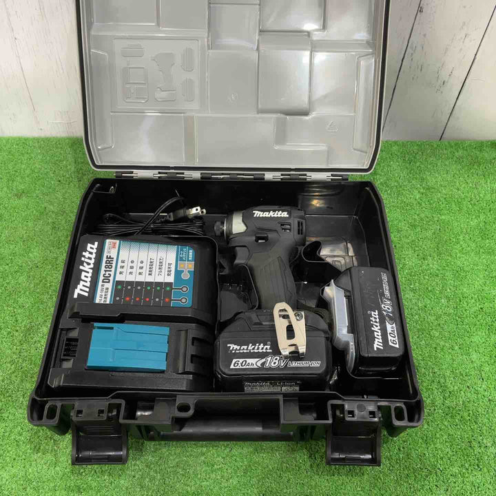 ★マキタ(makita) 18V コードレスインパクトドライバー TD173DRGXB 動作確認済【川口店】