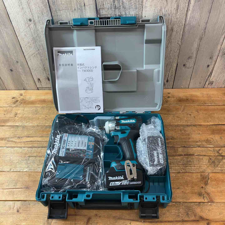 【未使用店頭展示品】 マキタ(makita)  まとめ売りセット コードレスインパクトレンチ DCACインバータ TW300DRGX BAC01 18V フルセット 【東大和店】