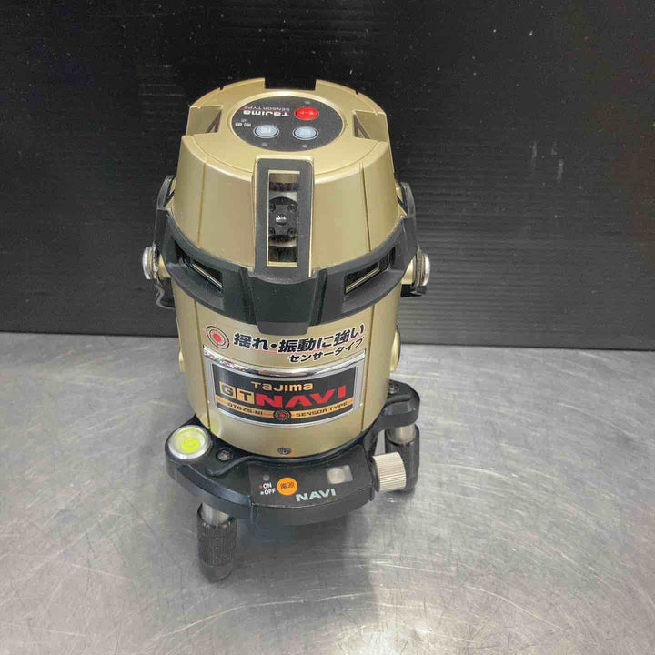 【中古品】 タジマ(Tajima) NAVI(追尾) フルライン レーザー墨出し器  矩十字・横全周 GT8ZS-NI 【東大和店】