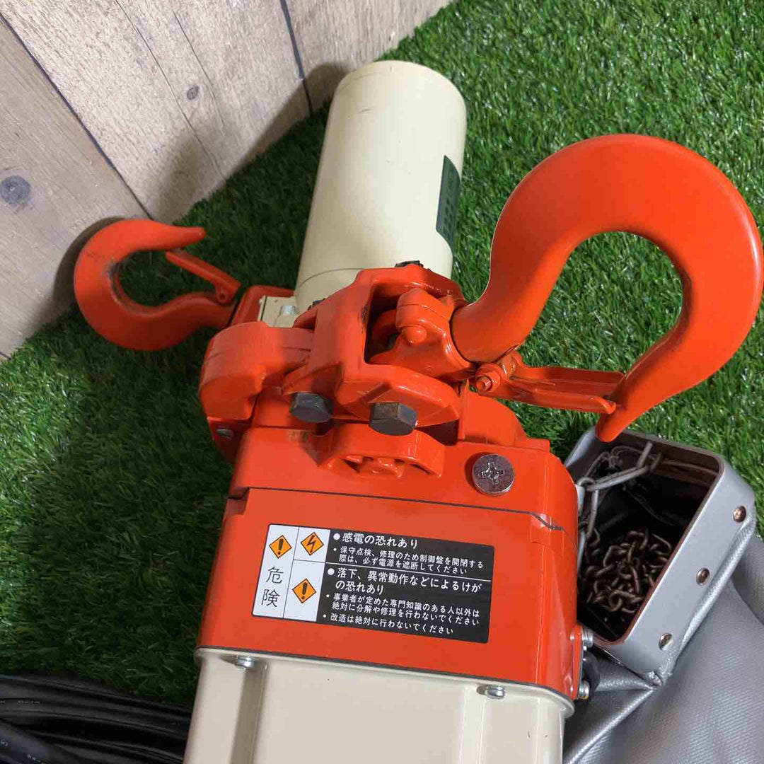 ★KITO(キトー) チェーンブロック ED48ST 定格荷重(t)：0.48、最大揚程：30ｍ(15×2)【戸田店】