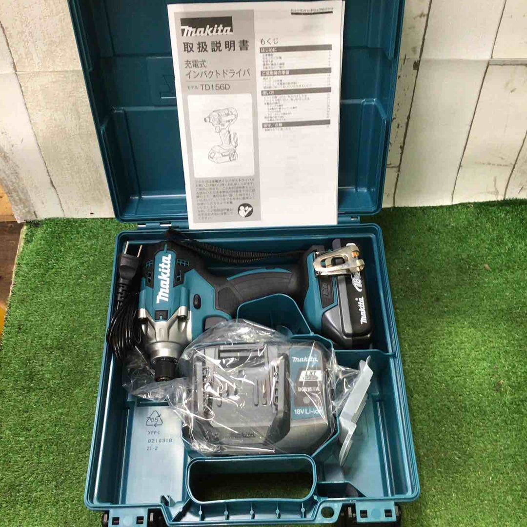 マキタ(makita) コードレスインパクトドライバー TD156DB【町田店】