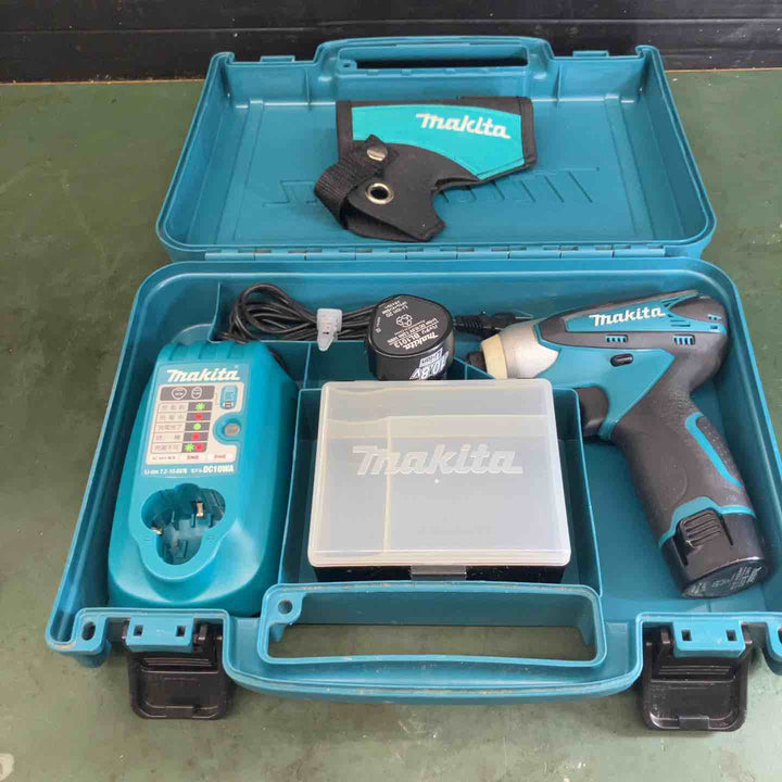 ☆マキタ(makita) 10.8V コードレスインパクトドライバー TD090DWX バッテリー2個付属【戸田店】