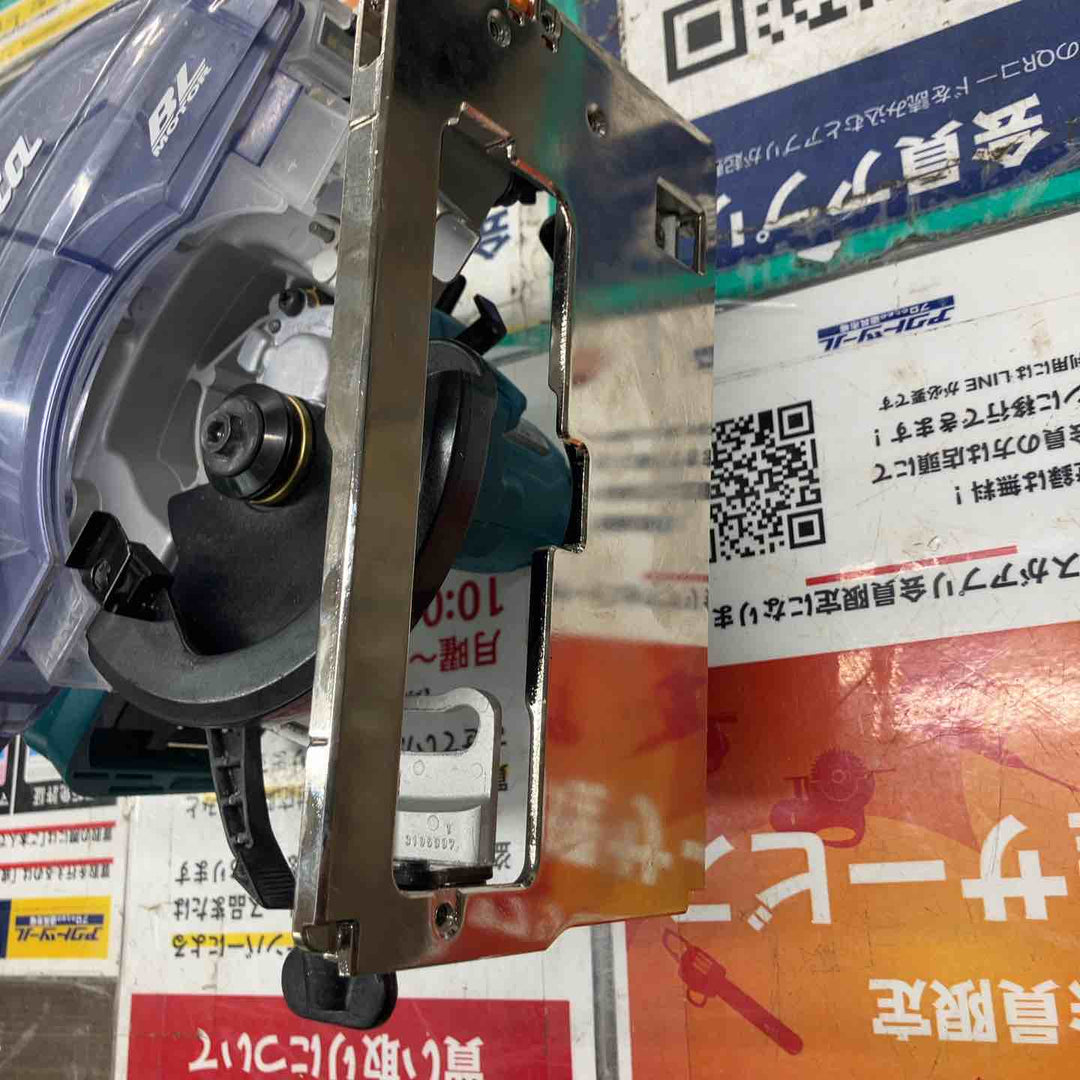 ★マキタ(makita) コードレス防じん丸のこ KS513DZ　本体のみ、119～125㎜使用、ベース交換済み【戸田店】
