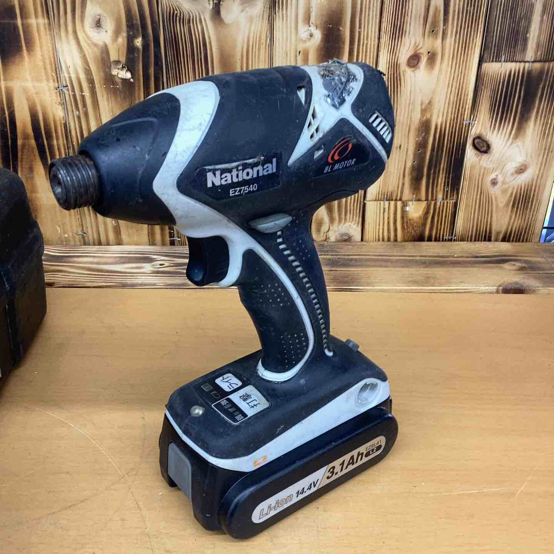 ◇パナソニック(Panasonic) コードレスインパクトドライバ EZ7540LN2S-B【越谷店】