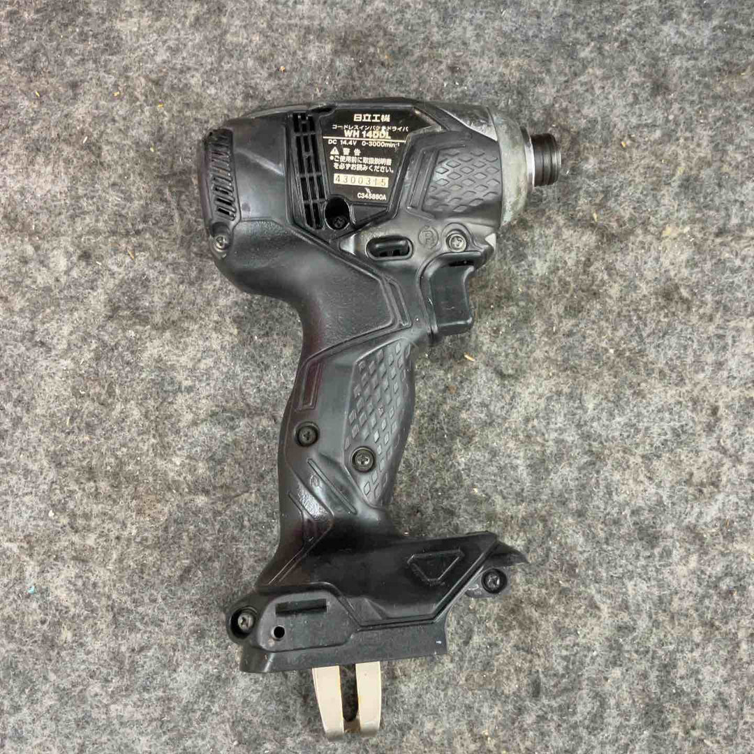 【現状品】◇ハイコーキ(HIKOKI ※旧:日立工機) コードレスインパクトドライバー WH14DDL(NN)(B)※本体のみ【鴻巣店】