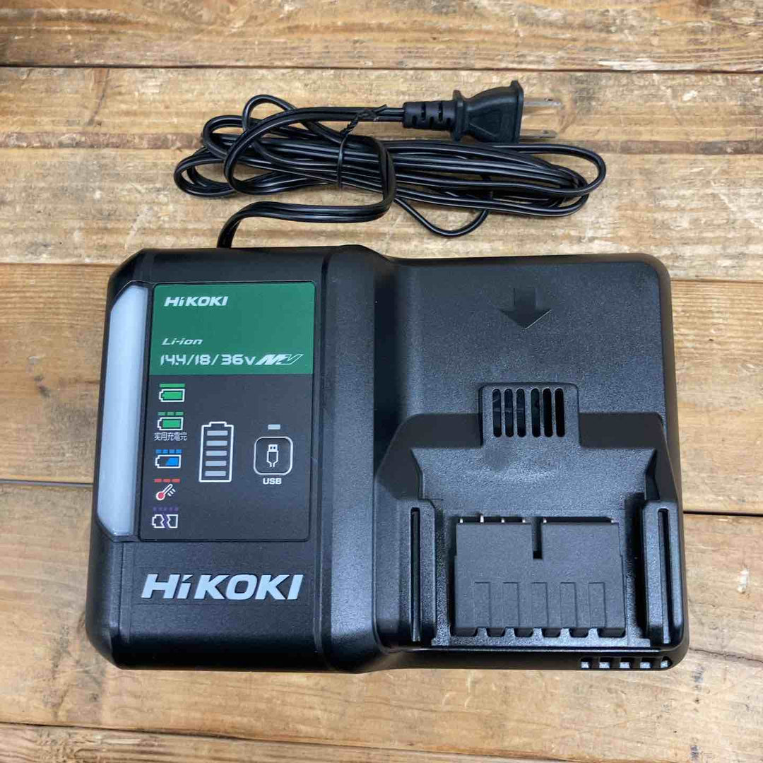 ◇HiKOKI(ハイコーキ) 36V 充電式 ディスクグラインダ G3610DC ブラック トイシ径100mm スライドスイッチ 蓄電池2個・充電器・ケース付 G3610DC(2XPBZ)【東大和店】