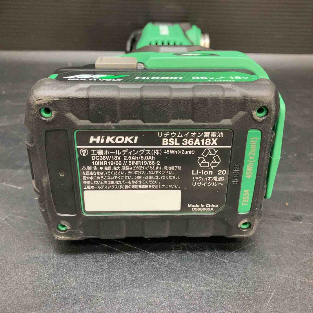 ハイコーキ(HIKOKI ※旧:日立工機) コードレスマルチツール CV36DMA(XPZ)【川越店】