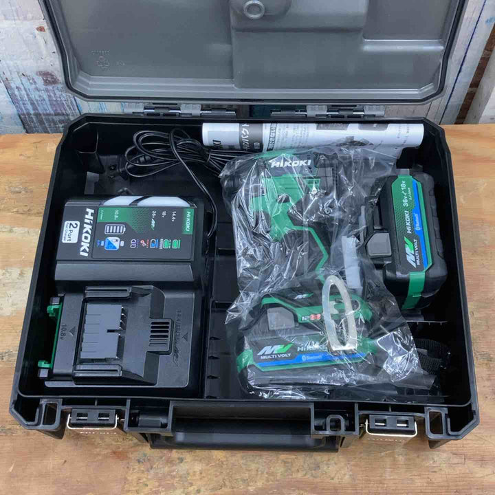 ▼ハイコーキ(HIKOKI ※旧:日立工機) コードレスインパクトドライバ  WH36DD(2XHLSZ) 3台セット ｱｸﾞﾚｯｼﾌﾞｸﾞﾘｰﾝ【柏店】