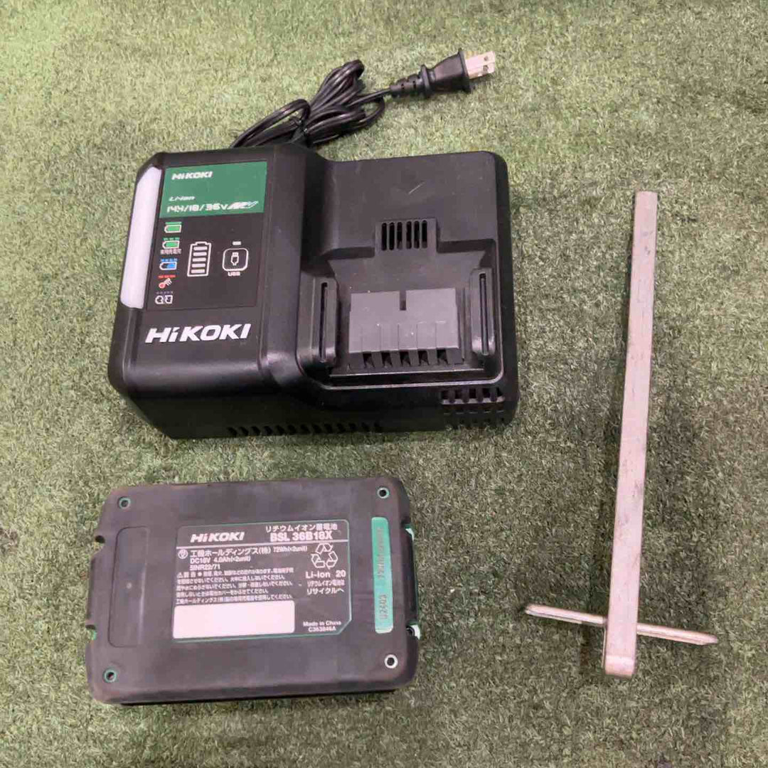 ★ハイコーキ(HIKOKI ※旧:日立工機) コードレスチップソーカッタ CD3607DA(WPZ) 36V 動作確認済【川口店】