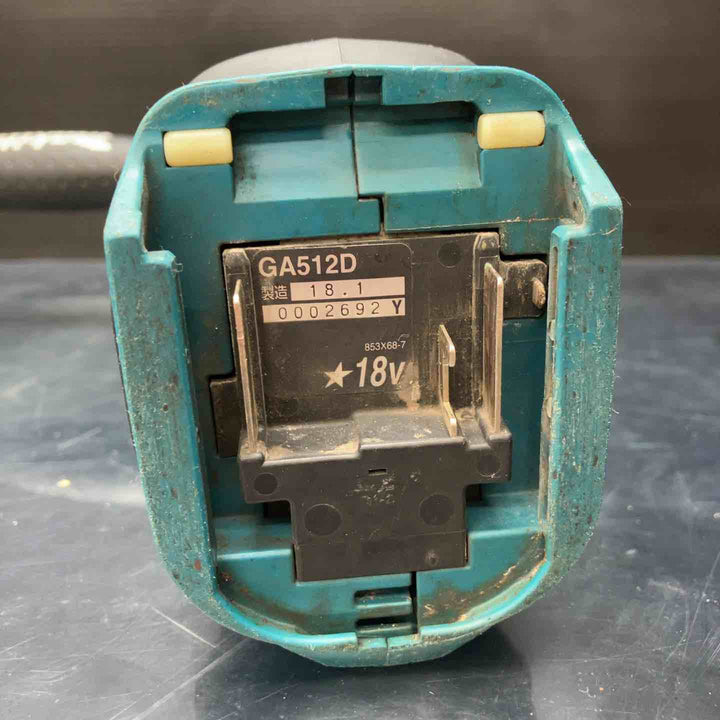 マキタ(makita) 125mmコードレスディスクグラインダ GA512DRGX【川越店】