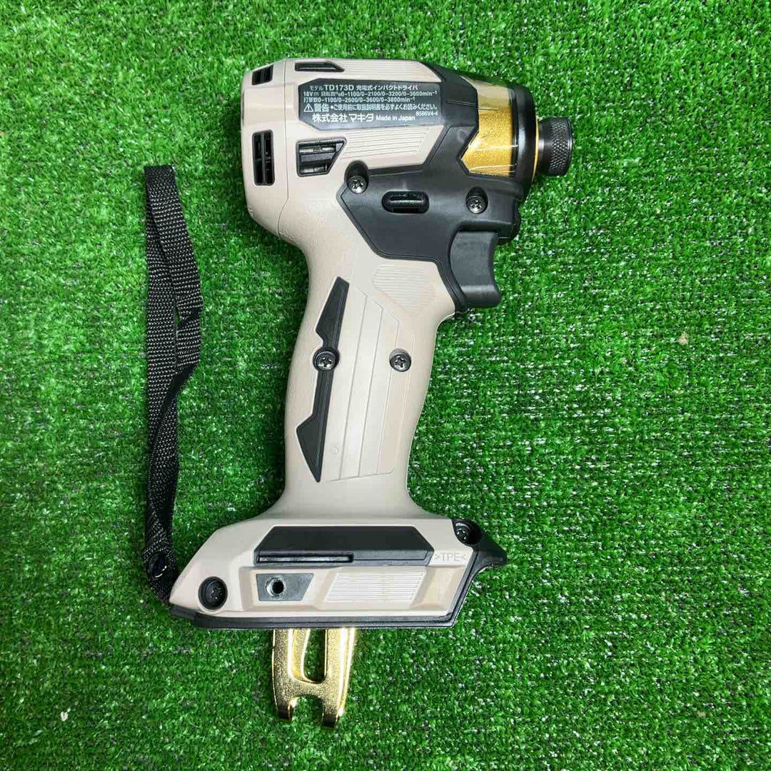 【美品】 マキタ(makita) コードレスインパクトドライバー TD173DGXPG LTX20周年記念限定カラー プレミアムグレージュ 【藤沢店】