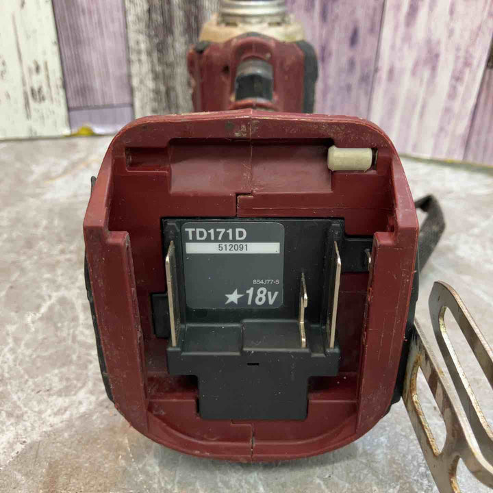★マキタ(makita) コードレスインパクトドライバー TD171DGXAR【八潮店】