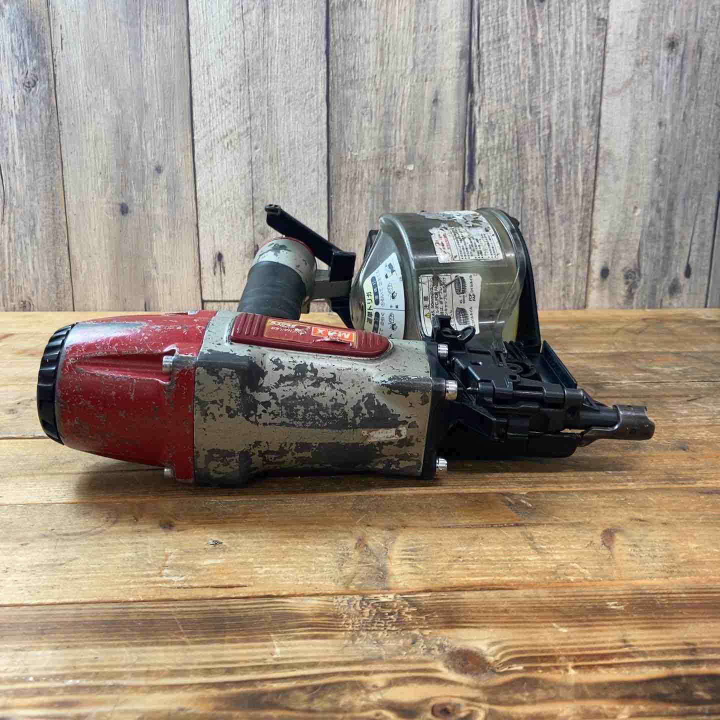 【現状品】マックス　MAX  常圧 65釘打ち機　 動作確認済　*U32 中古品】 ☆マックス(MAX) 常圧エア釘打ち機 CN-565CG 【東大和