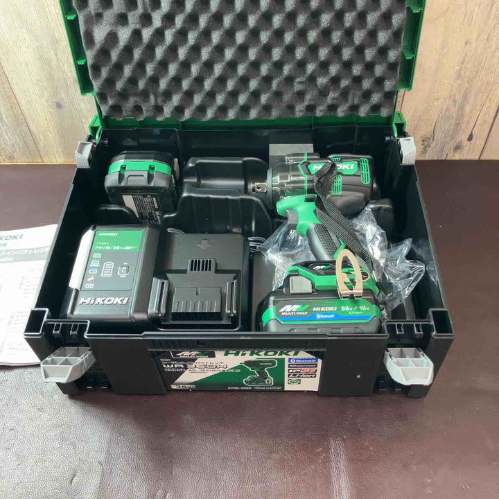 【未使用(店頭展示品)】ハイコーキ(HIKOKI ※旧:日立工機) コードレスインパクトレンチ WR36DH(2XPSZ)【東大和店】