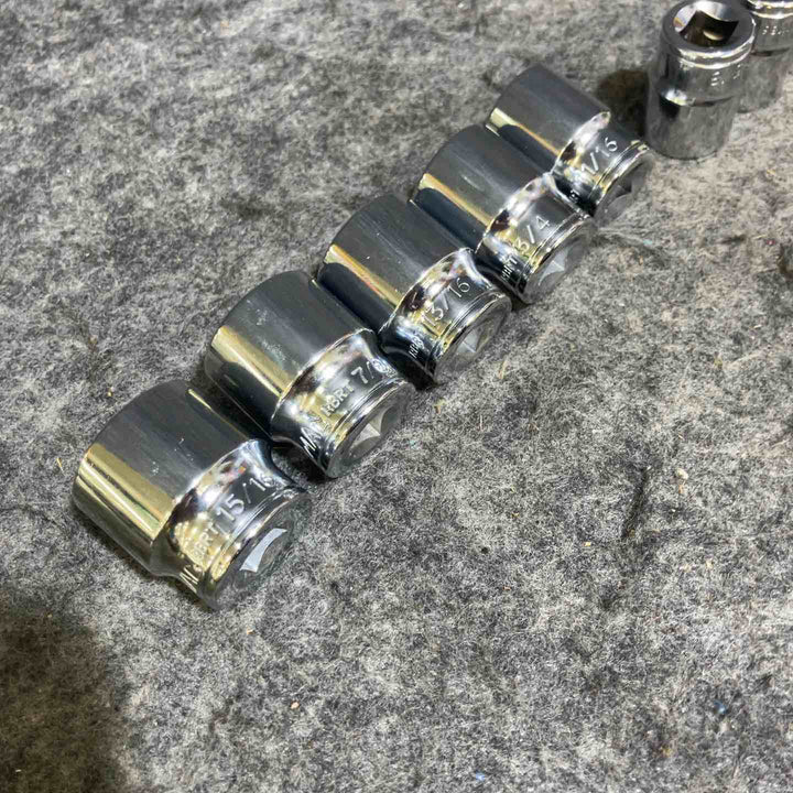 MACTOOLS　DR3/8　インチスタンダードソケット　12個セット　RBRTシリーズ　 【桶川店】