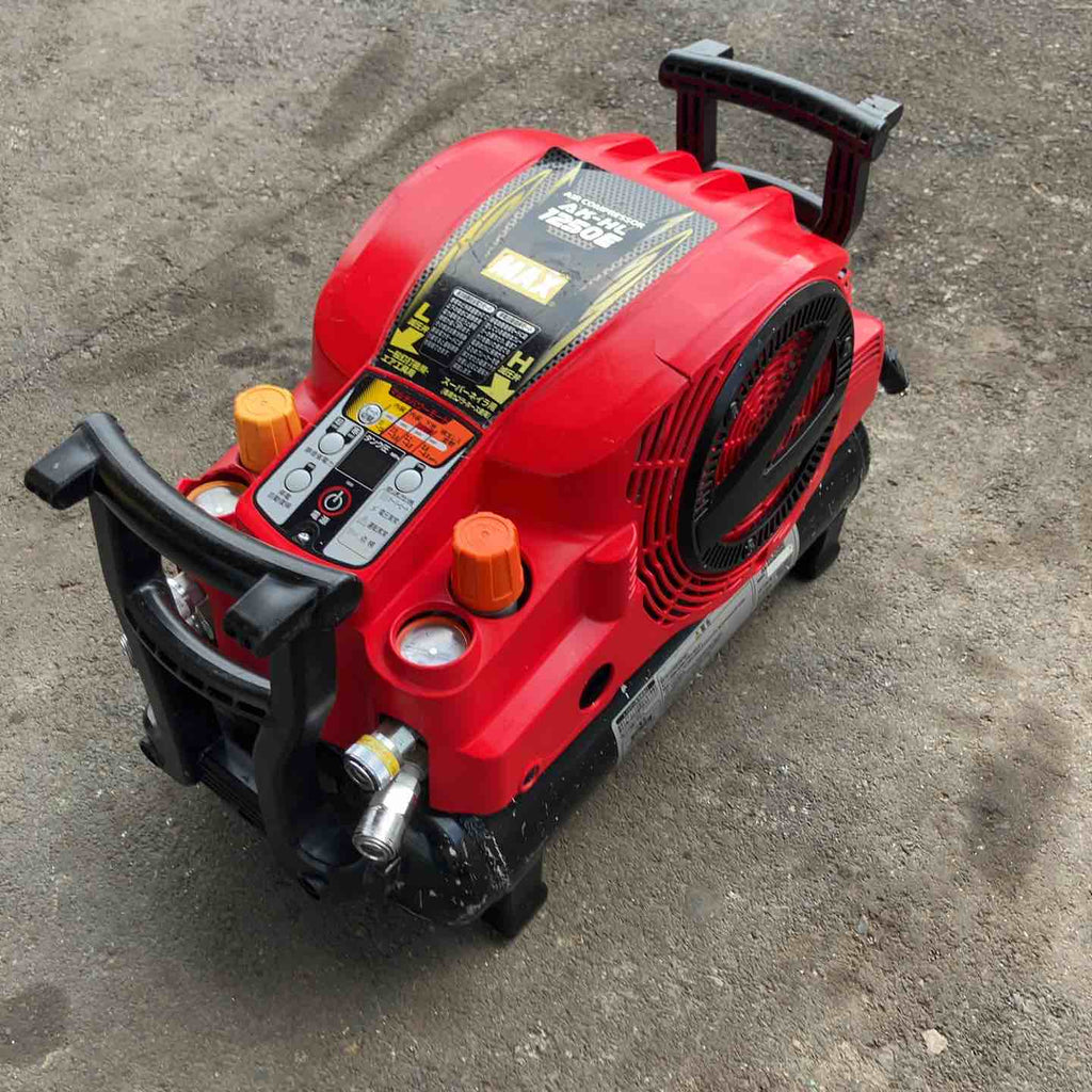 中古品】 マックス/MAX エアコンプレッサー・AK-HL1250E 【桶川店 