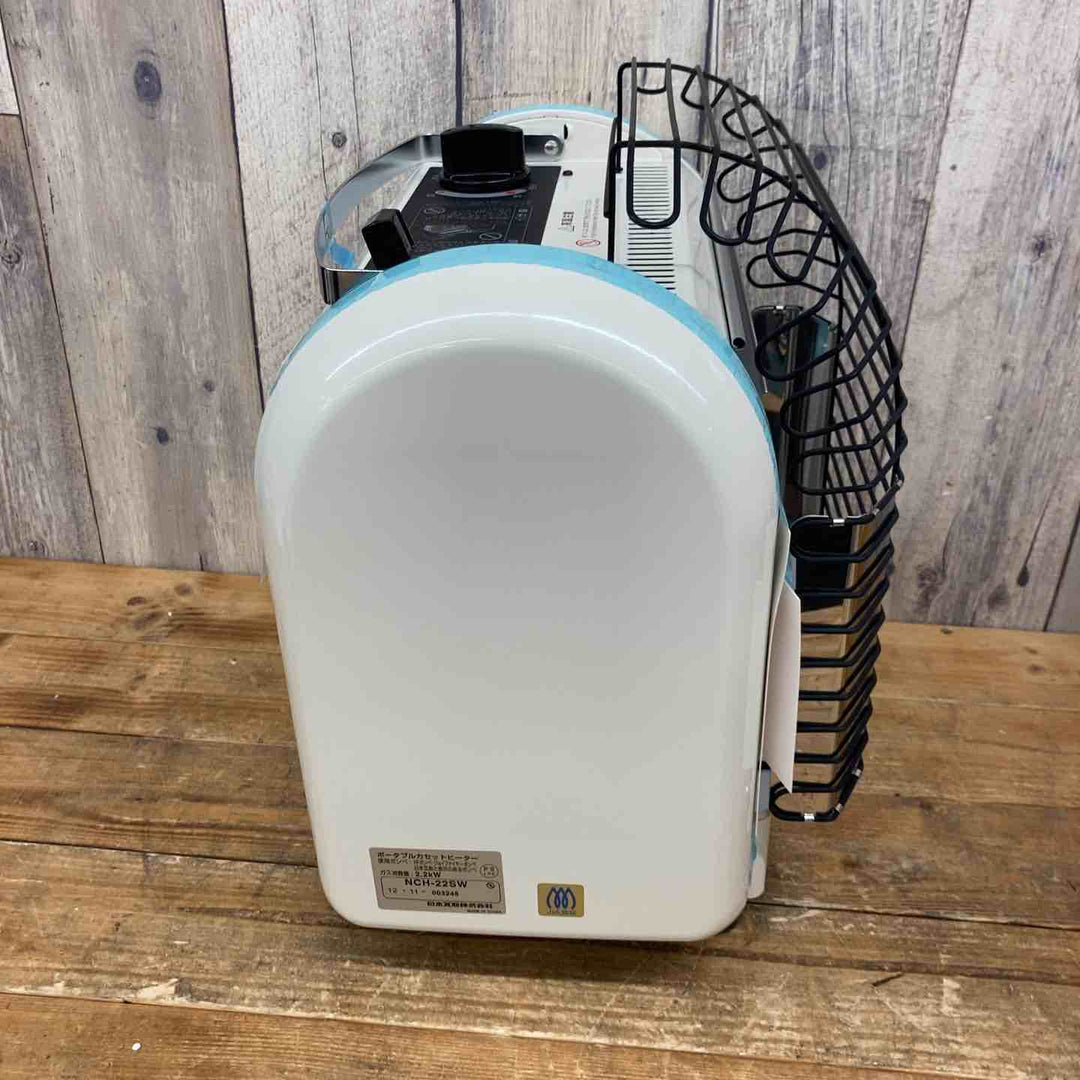 【未使用品(店頭展示品)】ニチガス ポータブルカセットヒーター どこでも暖坊 ホワイト NCH-22SW【東大和店】