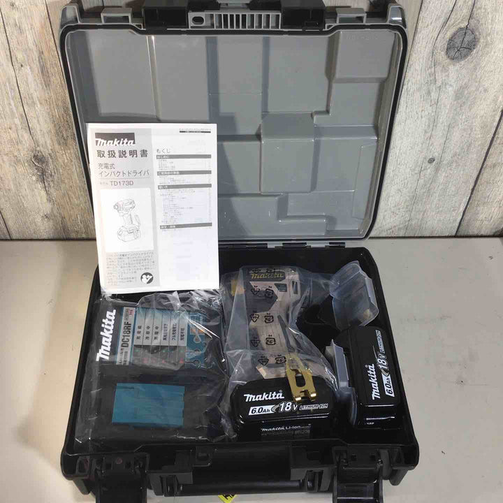 【未使用品】 マキタ makita コードレス インパクトドライバー TD173DGXPG プレミアムグレージュ 20周年 限定色 【戸田店】