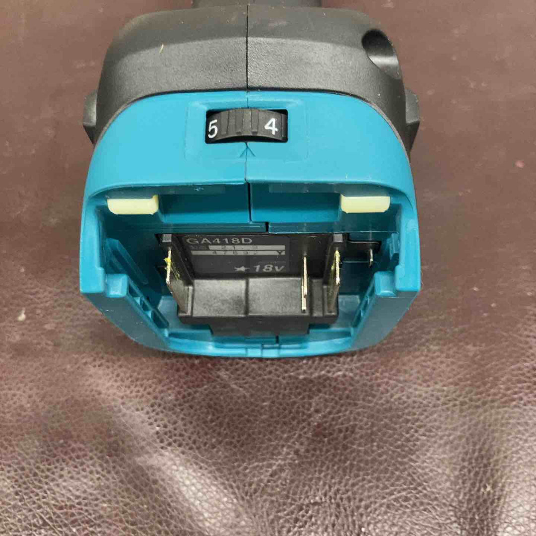 【中古品】マキタ(makita) 100mmコードレスディスクグラインダ GA418DRG【東大和店】