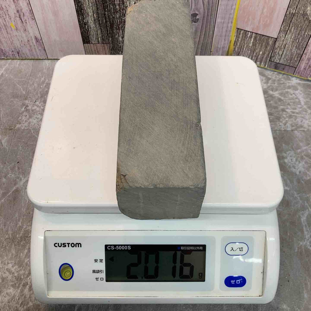 天然砥石　朝日虎印　丹波國産出　特選青砥【八潮店】