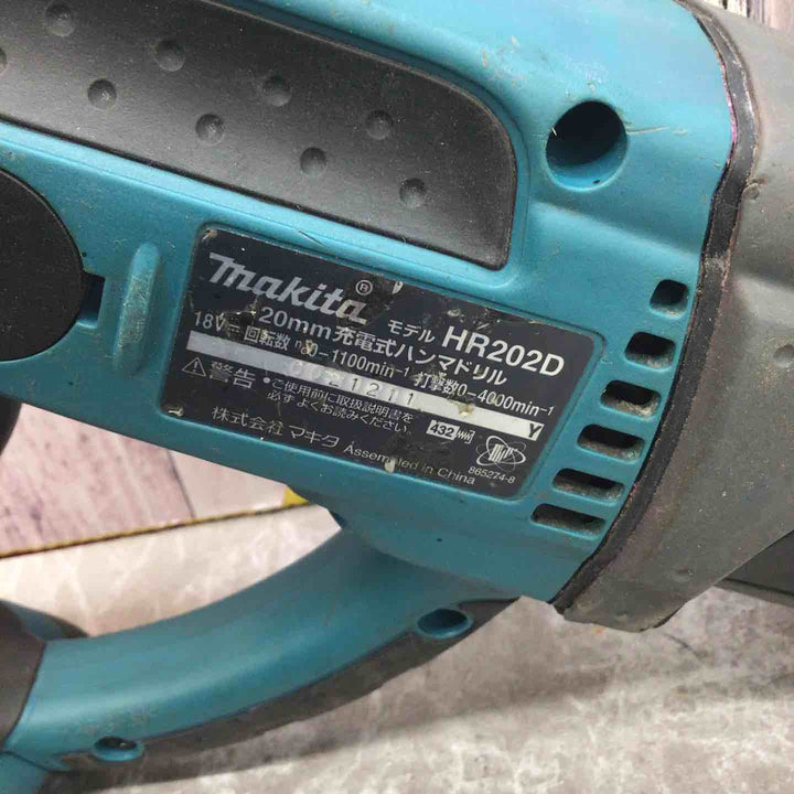 ☆マキタ(makita) コードレスハンマドリル HR202DZK【八潮店】