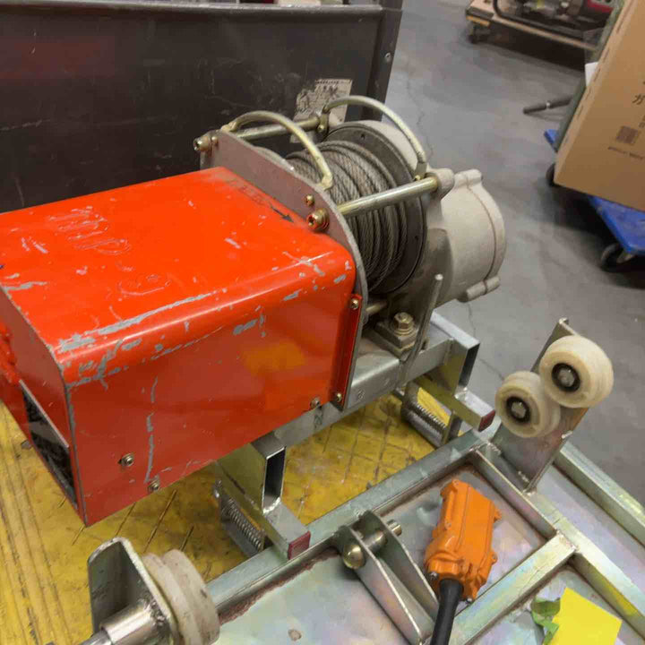 【店頭受取り限定】ミツヤ 瓦揚げ機 MP-9w2　はしご、荷揚台車、屋根用ハシゴ リモコン2個付き【川口店】