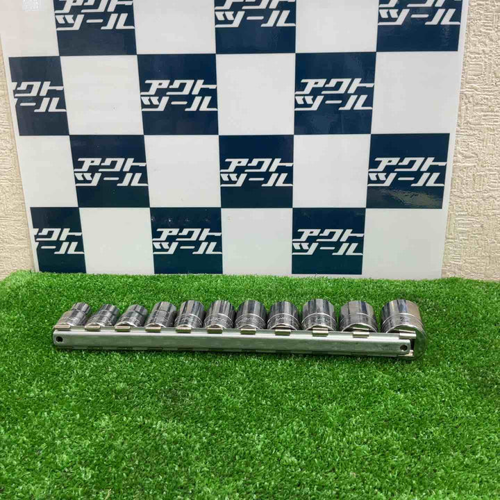 スナップオン(Snap-on) シャローソケット SWM12IA-15IA、SWMI6I-SWM24I 11点セット【草加店】