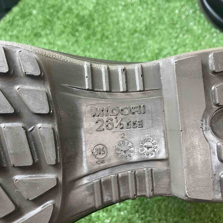 [ミドリ安全] JIS規格 安全靴 甲プロテクタ付 長編上靴 PRM235 甲プロ M2 ブラック 26cm 2023年製造【川崎店】