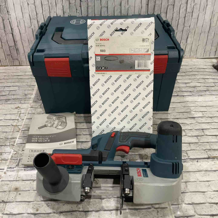 ◇ボッシュ(BOSCH) 18Vバッテリーバンドソー〔GCB18V-LI〕【川口店】
