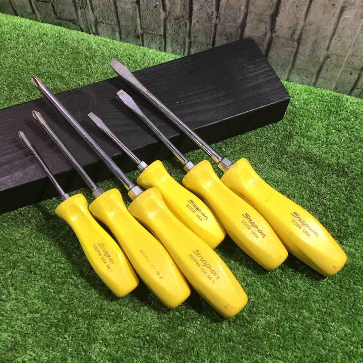スナップオン(Snap-on) ハードグリップドライバー 6本セット SDDシリーズ 【川口店】