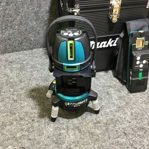 マキタ(Makita) 充電式屋内外兼用追尾グリーンレーザー墨出し器 フルライン 10.8V バッテリ・充電器付き 三脚別売 SK507GDZ【草加店】