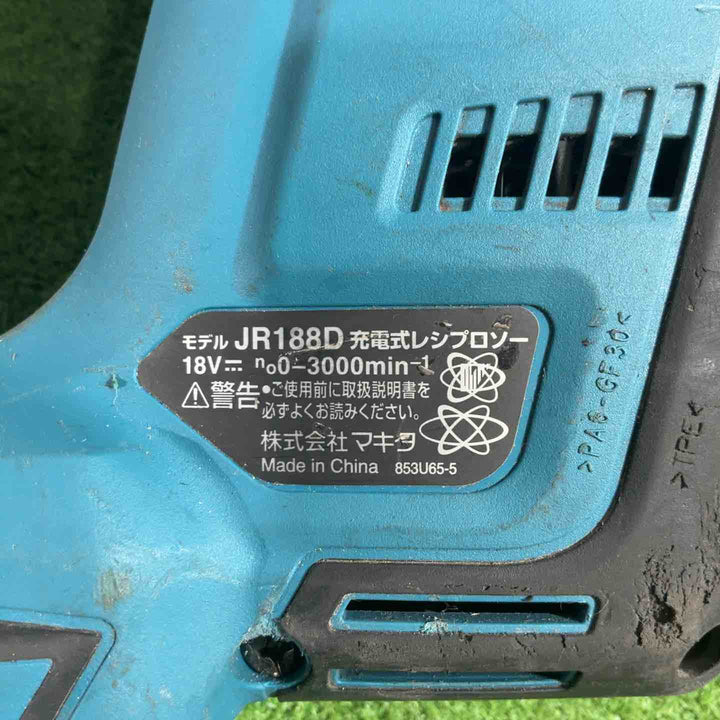 ★マキタ(makita) コードレスレシプロソー JR188DZK【川口店】