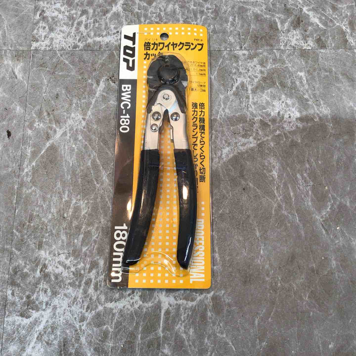 トップ(TOP) 倍力ワイヤクランプカッター BWC-180【八潮店】
