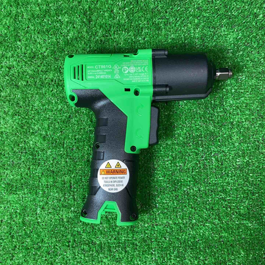 スナップオン/Snap-on 14.4V 3/8sq コードレスインパクトレンチ CT861GDB 本体のみ グリーン 【岩槻店】